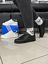 Чоловічі кросівки Адідас Adidas Stan Smith (all black) ||, фото 5