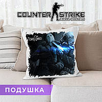 Подушка Counter-Strike "На мушке" / Подушка Контер Страйк квадрат 35х35