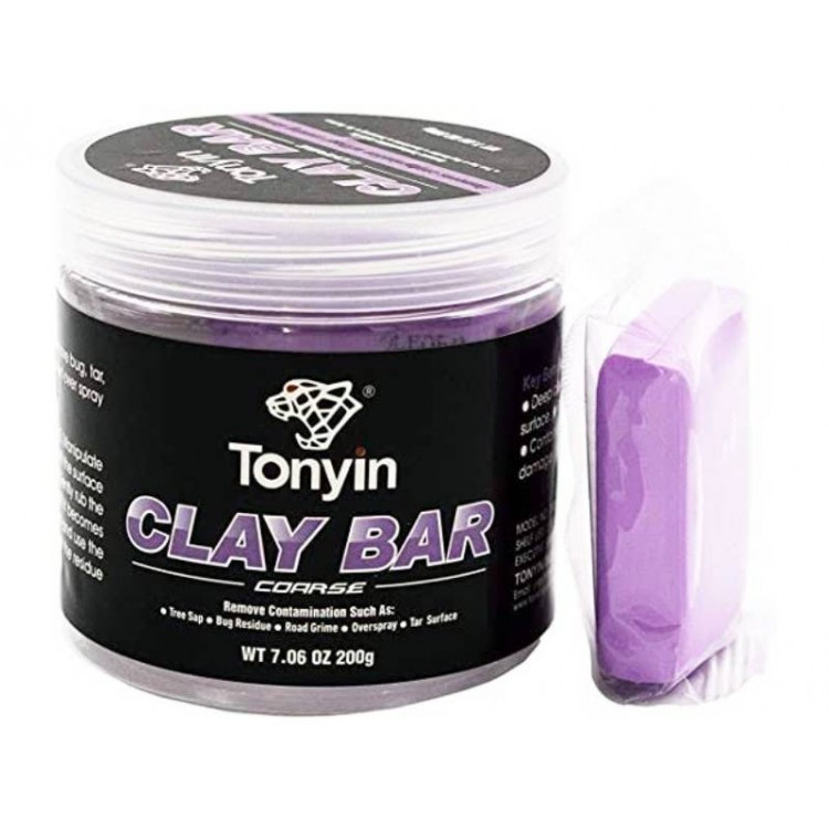 Глина для авто - Tonyin Clay Bar High Quality Coarse 200г.