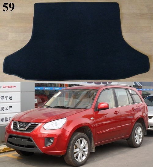 Ворсовий килимок у багажник Chery Tiggo FL '10-14