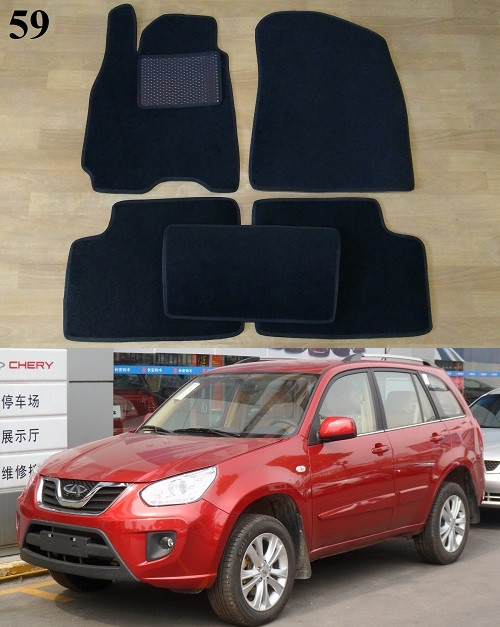 Ворсові килимки на Chery Tiggo FL '10-14