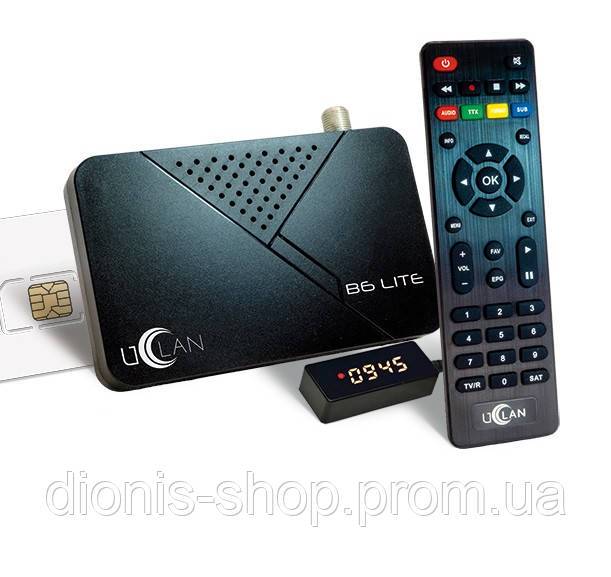 Ресивер UClan B6 LITE Full HD DVB-S/S2 Спутниковый Тюнер — Купить ...