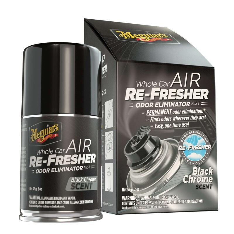 Освежитель воздуха "Черный хром" аромат Meguiar`s Air Re-Fresher Black Chrome Scent 57 г. (G181302) - фото 1 - id-p1390010024