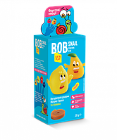 Набор натуральные фруктовые конфеты Улитка Боб (Bob Snail Eat&Play) Яблоко-груша 20 г + игрушка