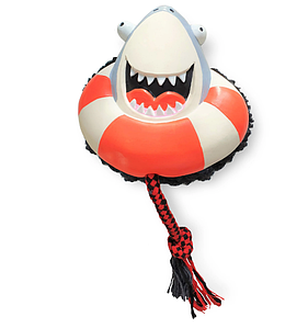 Іграшка для собак з піщалкою Шалена акула | Max&Molly Shuggles Toy Frenzy the Shark