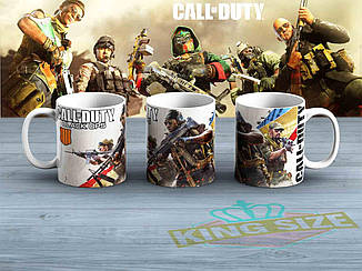 Большая чашка Call of Duty "Black OPS III" 870 мл / Кружка 870мл Call of Duty
