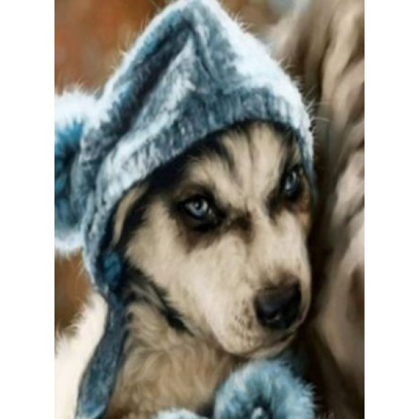 Картина за номерами 40х50 см DIY (без коробки) Песик (RSB8272_O), фото 1