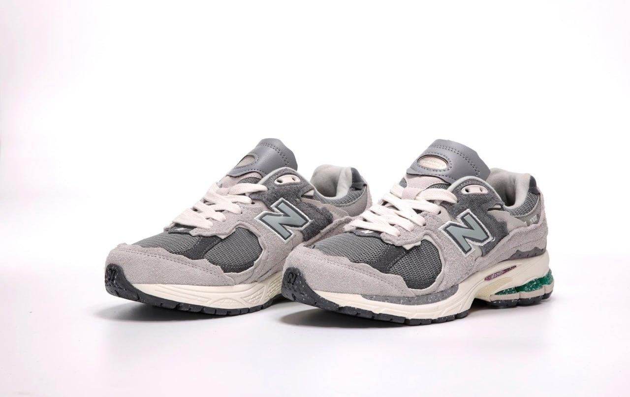 Чоловічі кросівки New Balance 2002R (сірі) осінньо-весняні модні якісні кроси К14206 top, фото 1