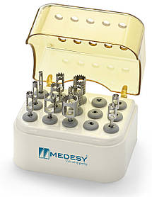 Бокс для хірургічних свердел, полісульфон на 15 шт., Medesy 957/2