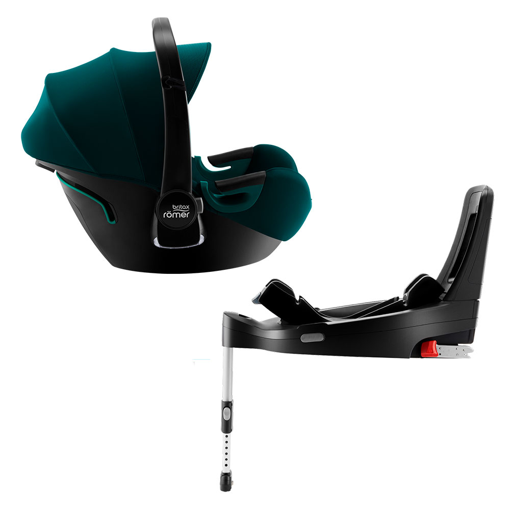 Автокрісло Britax-Römer BABY-SAFE iSENSE з платформою, 0+ до 15 міс, Atlantic Green