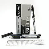 Ручка гелева Piano PG-817 з грипом 0,5мм, фото 2