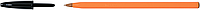 Ручка кулькова Bic Orange 0,8мм чорна