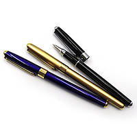 Ручка капілярна металева Baxin 920 синя