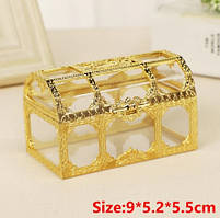 Скринька ажурна для ювелірних виробів і коштовностей і подарунків Ларець. Ажурний. 9х5х5.5см