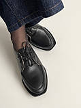 Чорні туфлі без підборів, фото 2