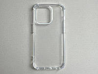 Apple iPhone 14 Pro чехол - накладка (бампер) прозрачный силиконовый