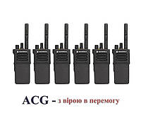 Комплект Шесть (6) радиостанций Motorola DP4400 UHF (403-527 MHz) / рации цифровые