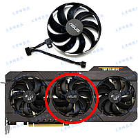 Вентилятор кулер для видеокарт ASUS TUF Gaming RTX3090 3080 3070 3060 3050 3060 6700 TUF CF9010U12D 6пин