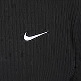 Футболка жіноча спортивна укорочена Nike W NSW RIB JRSY SS TOP, фото 4