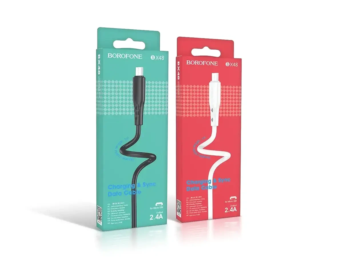 Кабель USB - micro USB Borofone BX48 360шт 7298, фото 1