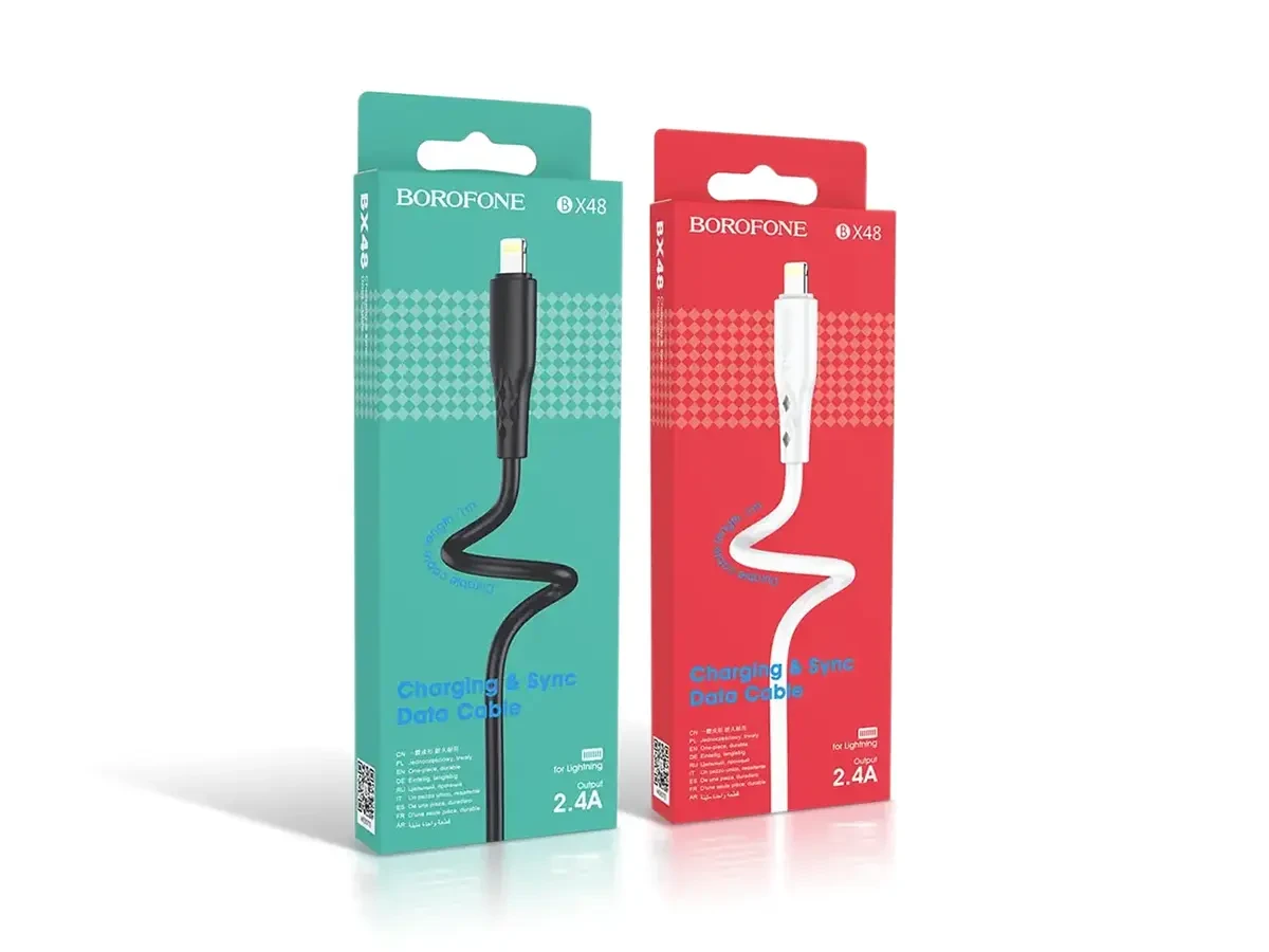 Кабель USB - Lightning Borofone BX48 360шт 7299, фото 1