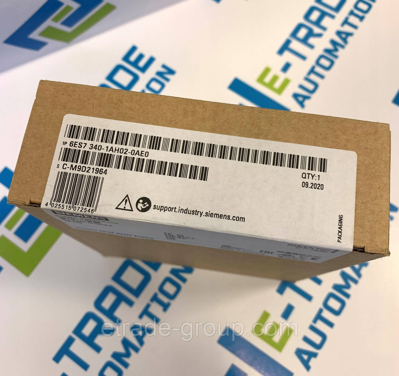 Модуль Siemens 6ES7340-1AH02-0AE0 SIMATIC S7-300 (6ES7 340-1AH02-0AE0, 6ES73401AH020AE0), фото 1