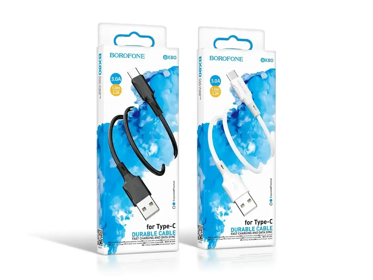 Кабель USB -Type-C Borofone BX80 Succeed 360шт 7319