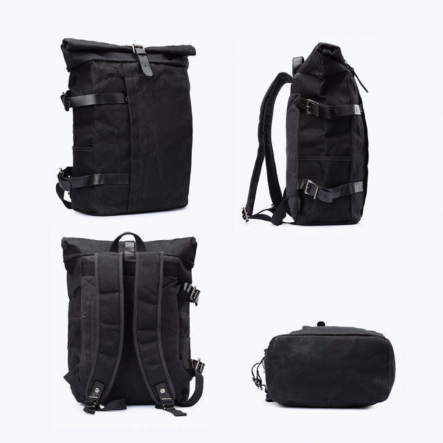 Фото рюкзак чоловічий міський чорний