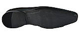 Чоловічі туфлі "Winner". Чорний. Натуральна шкіра + Замша (44р), фото 6