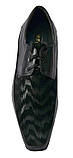 Чоловічі туфлі "Winner". Чорний. Натуральна шкіра + Замша (44р), фото 5