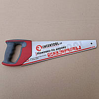 Ножівка для дерева 400 мм із гартованим зубом, 3-а заточування 11 зу зб.x1" INTERTOOL HT-3161