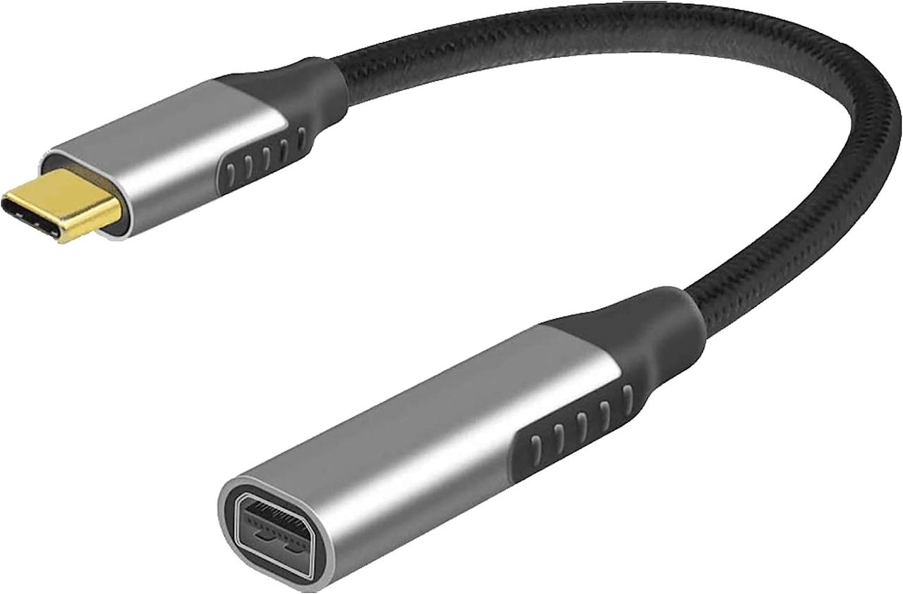 Адаптер Knaive USB Type C – Female Mini DisplayPort DP Підтримка 4K@60Hz Сумісність з MacBook Pro Dell XPS та USB C, фото 1