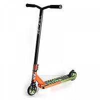 Самокат трюковий SR 2-067-4-ORGR алюміній та сталь, трюковий, HIC, колеса 2шт ПУ 110 мм алюмінієві, кермо 85см, фото 2