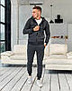 Спортивний костюм чоловічий прогулянковий весняний повсякденний, чоловічі спортивні костюми модні стильні, фото 9