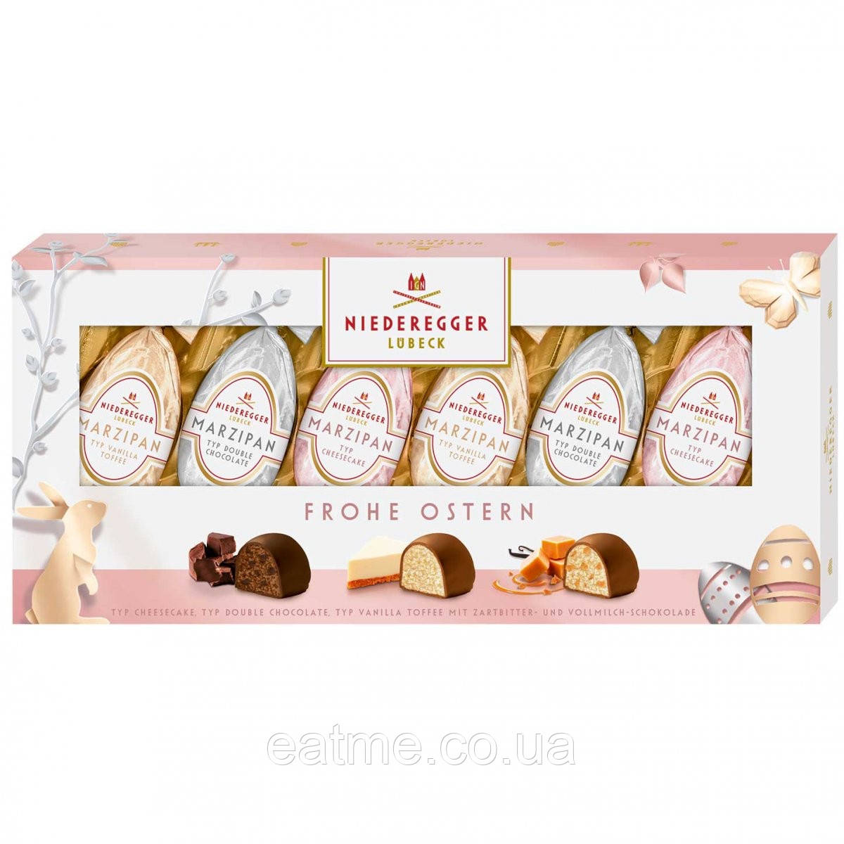 Niederegger Frohe Ostern Набір марципанів 100g