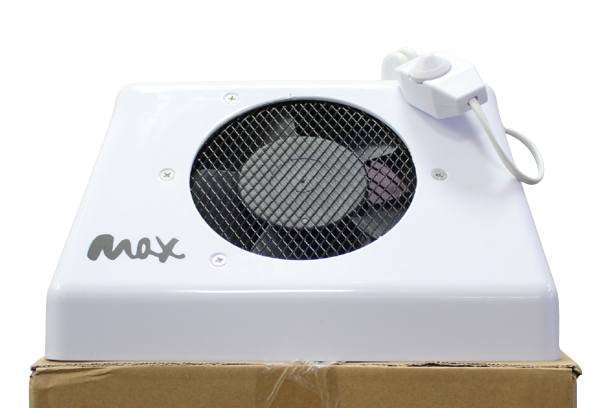 Витяжка для манікюру MAX Ultimate 100W White настільна з регулюванням потужності, фото 1
