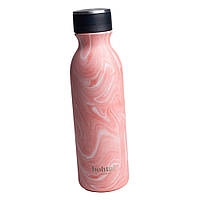 Термос металлический SmartShake Bohtal Insulated Flask Pink Marble 600 ml