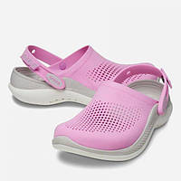 Женские кроксы Crocs LiteRide Clog 360 TAFFY PINK