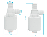 Автоматичний мембранний поплавцевий клапан 1/2", фото 4
