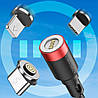 Конектор магнітний тип Micro-USB для заряджання 5 Pin / Конектор-адаптер для кабелю магнітного 1шт, фото 3