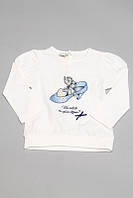 Стильная детская футболка для девочки с рисунком мышки"Disney" 0-2 BRUMS Италия 123BEFL010 Белый 74.Топ! .Хит!