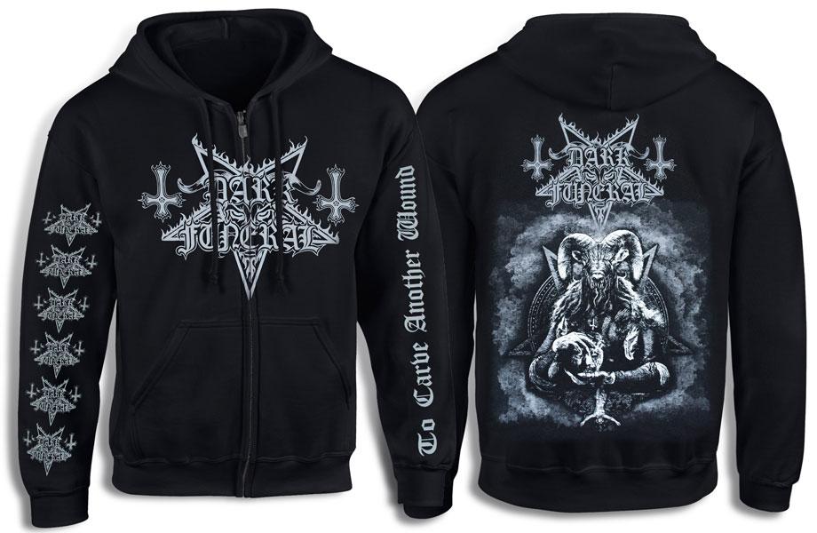 Толстовка на змійці DARK FUNERAL Baphomet
