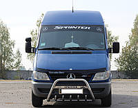 Кенгурятник передняя защита для Mercedes Sprinter 1995-2014+ из нержавеющей стали