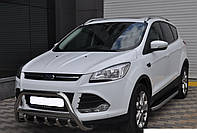 Кенгурятник передняя защита для Ford Kuga 2008-2017+ из нержавеющей стали