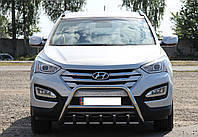 Кенгурятник для Hyundai Santa Fe 2013-2018 d51 передняя защита бампера из нержавеющей стали