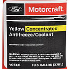 Ford Yellow Concentrated Antifreeze/Coolant жовтий, 3,78 л (VC13G) концентрат антифризу, фото 2