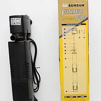 Фільтр внутрішній, SunSun JP-023F. Внутрішній фільтр є інжектор для повітря, фото 5