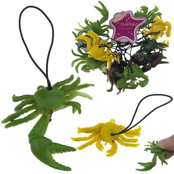 Гумова іграшка Крабік набір 10 шт., фото 1