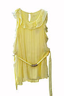 Нарядное платье для девочки Illudia Италия 2630 Желтый .Хит!