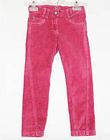 Утепленные велюровые детские брюки для девочки на флисе Melby Италия 13571732 розовый .Хит!